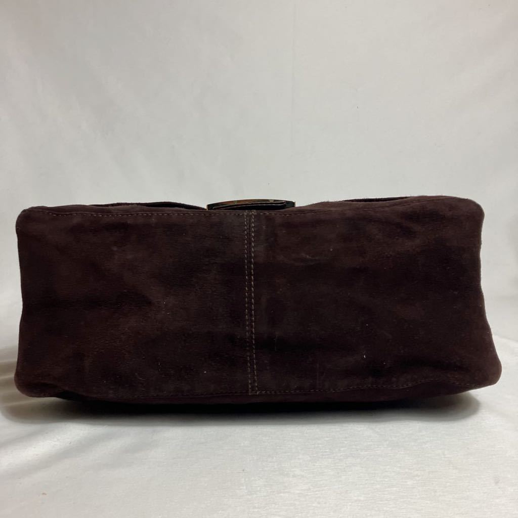 J8] 1円 良品 FENDI フェンディ マンマバケット スエード レザー ワン 