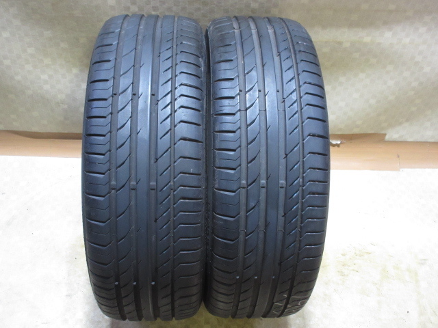 中古タイヤ　195/45R17　コンチネンタル　CointisprotContact 5　9分山　2021年式　2本セット