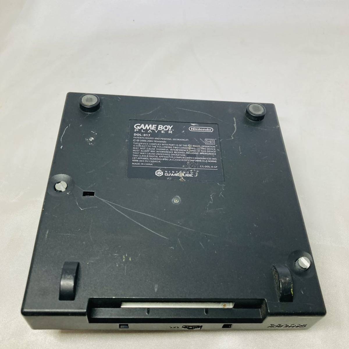 ★1円～ 動作確認済 任天堂 ゲームキューブ ゲームボーイプレーヤー ブラック Nintendo GAMECUBE GAMEBOY PLAYER GC 送料520円