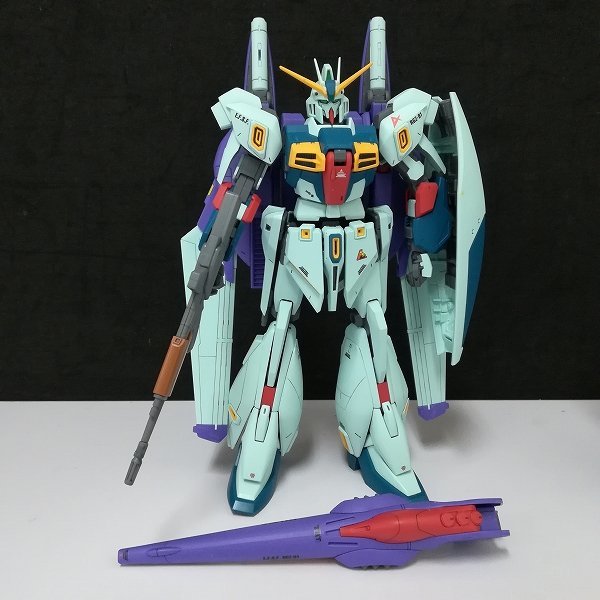 MG リ・ガズィ(ユニコーンVer.)ガンプラ塗装済完成品 （mBM115b [組済 