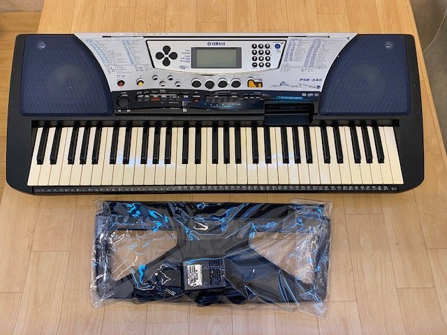 中古品】YAMAHA/ヤマハ ポータトーン 電子ピアノ キーボード PSR-340 