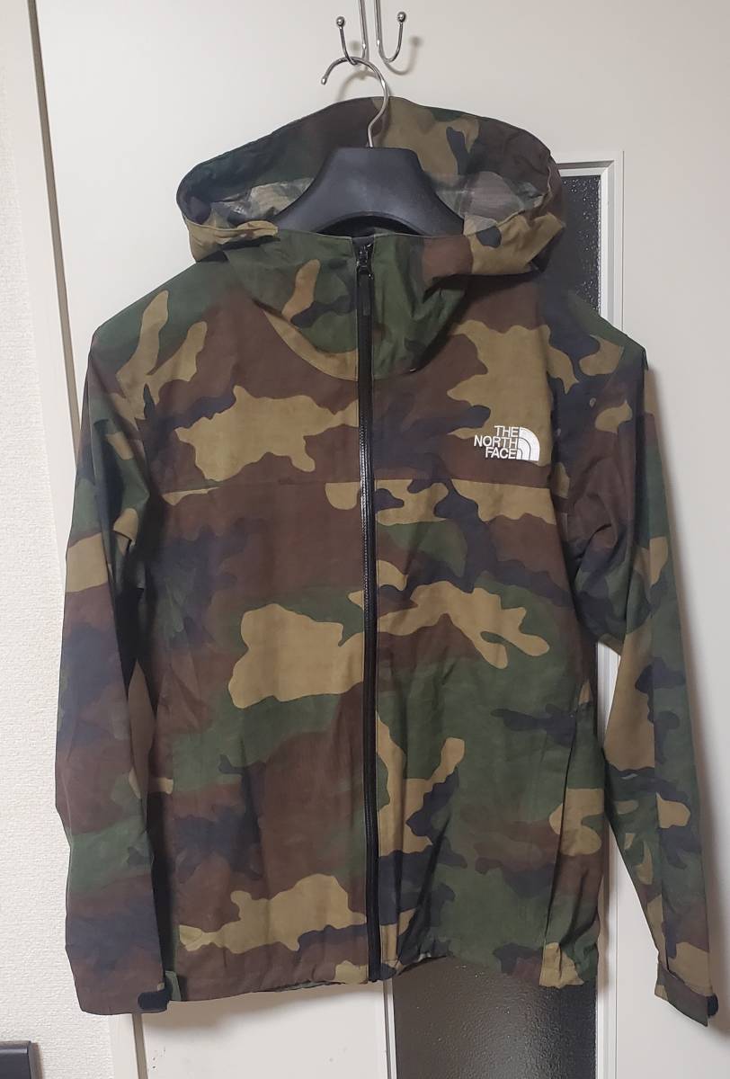 美品　THE NORTH FACE ノースフェイス ベンチャージャケット 迷彩マウンテンパーカージャケット