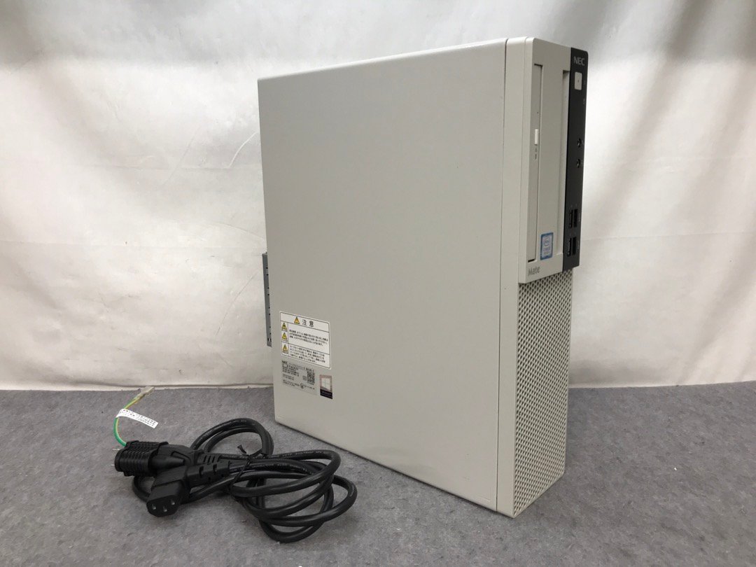 NEC】Mate MJL36L-3 Core i3-8100 メモリ8GB HDD500GB DVD-ROM