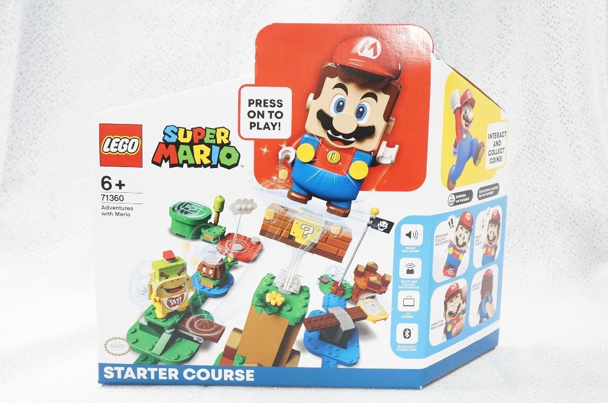 23○【未開封/3点セット】LEGO/レゴ スターターセット スーパーマリオ  