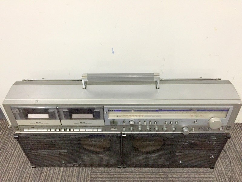 ジャンク品】SHARP GF-919 THE SEARCHER-W ラジカセ シャープ ザ