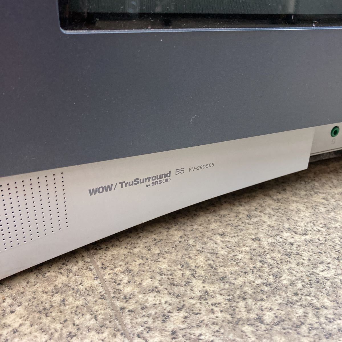 T808 SONY Trinitron/トリニトロン KV-29DS55 29型 ブラウン管テレビ 