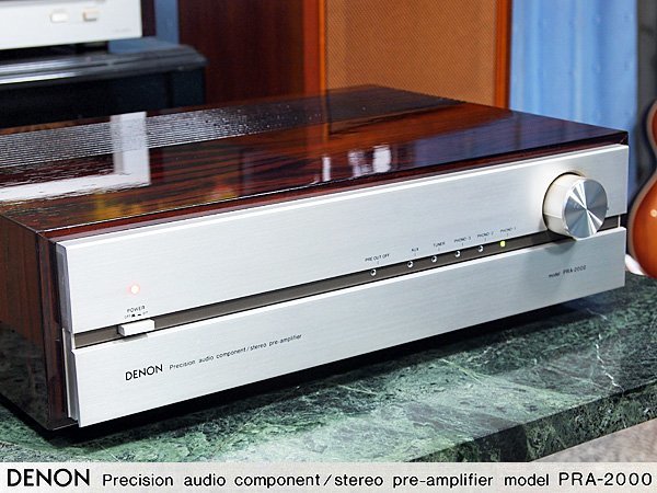 DENON PRA-2000 ♪デンオン 入魂の銘プリアンプ MM/MC付