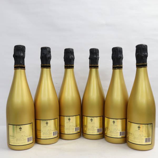 6本セット】D.ROCK（ダイヤモンド ロック）ゴールド 12％ 750ml N23C140053