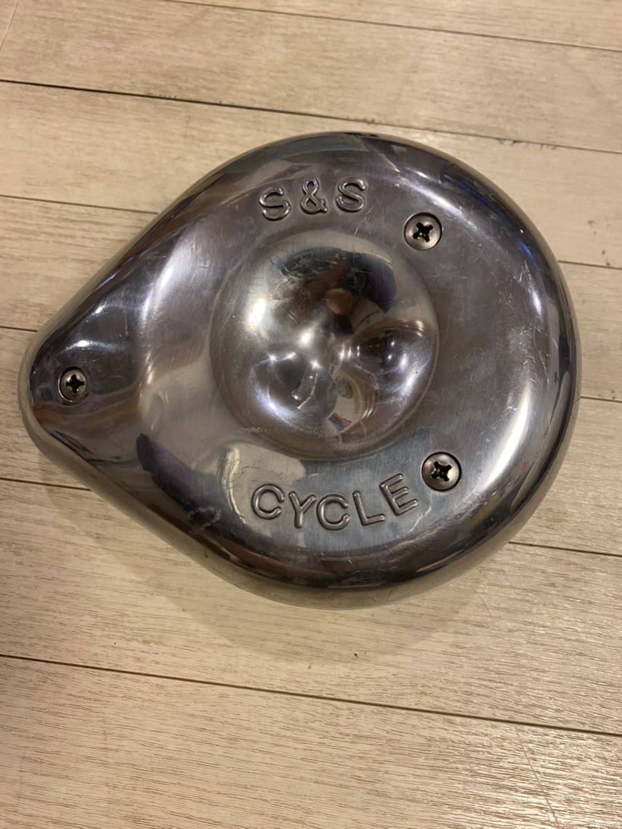 S&S エアクリーナー ティアドロップ CYCLE キャブ ショベルヘッド eキャブ