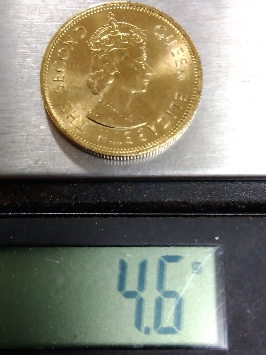 外国硬貨　香港10C黄銅貨 1980年特年　10枚まとめロット 1円スタート】香港 香港ドル 10セント黄銅貨 香港一毫 1980年 特年 9