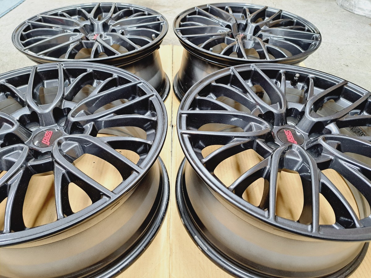 スバル WRX STI 純正 18インチ 8.5J ホイール 4本セット ブレンボ対応 