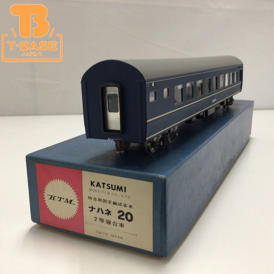1円〜 動作確認済み カツミ HOゲージ ナハネ20 2等寝台車 特急用固定編成客車