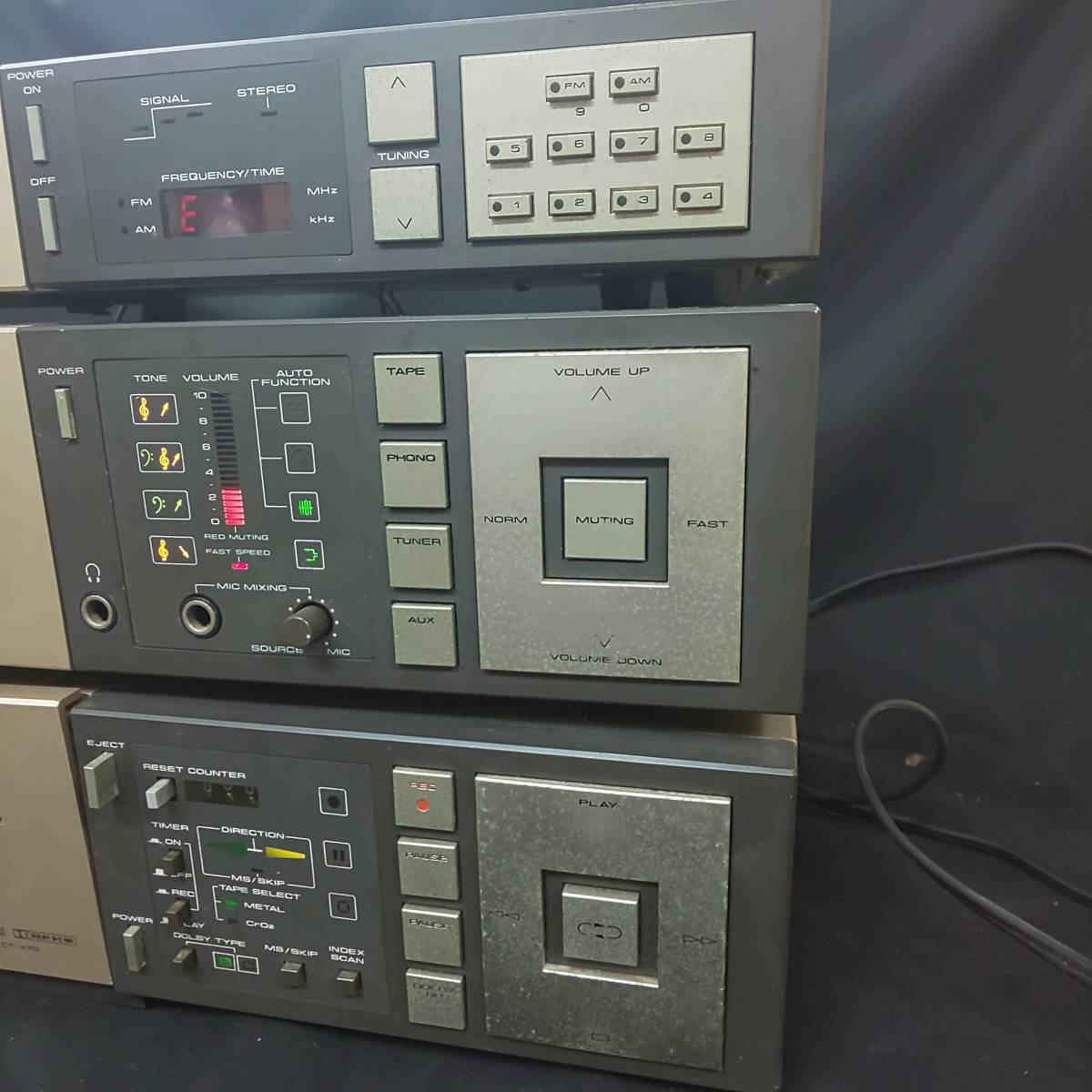 ◎パイオニア◎Pioneer システムコンポ ステレオチューナー F-X50