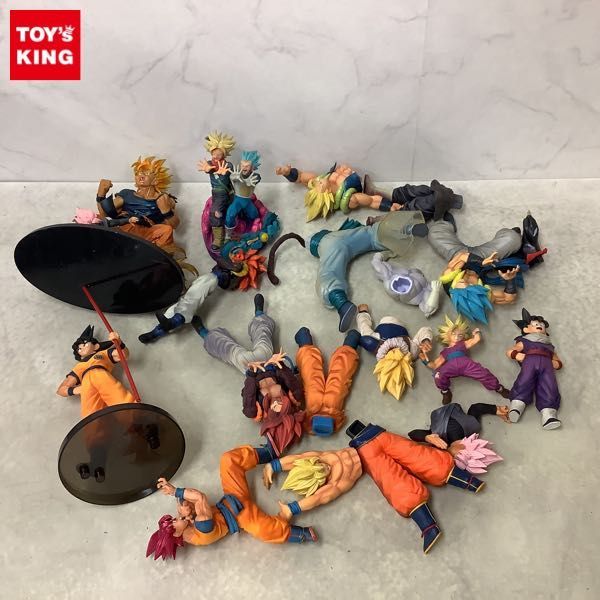 1円〜 訳あり ジャンク ドラゴンボール フィギュア 超サイヤ人 孫悟空 超サイヤ人 ロゼ 超サイヤ人 ゴジータ 他