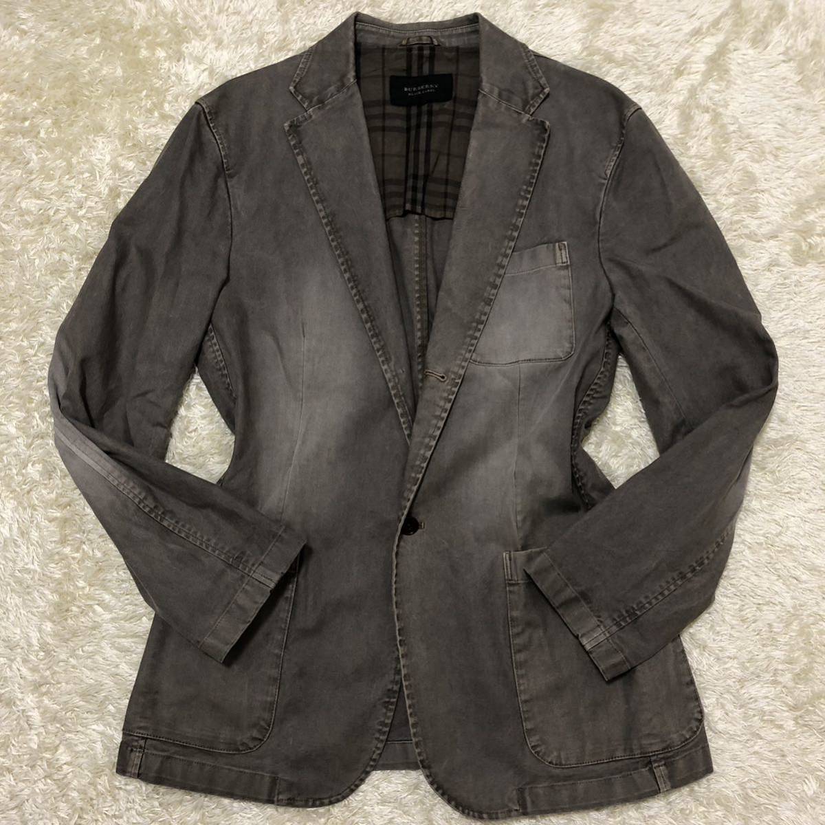 バーバリーブラックレーベル【絶妙な風合い】BURBERRY BLACK LABEL