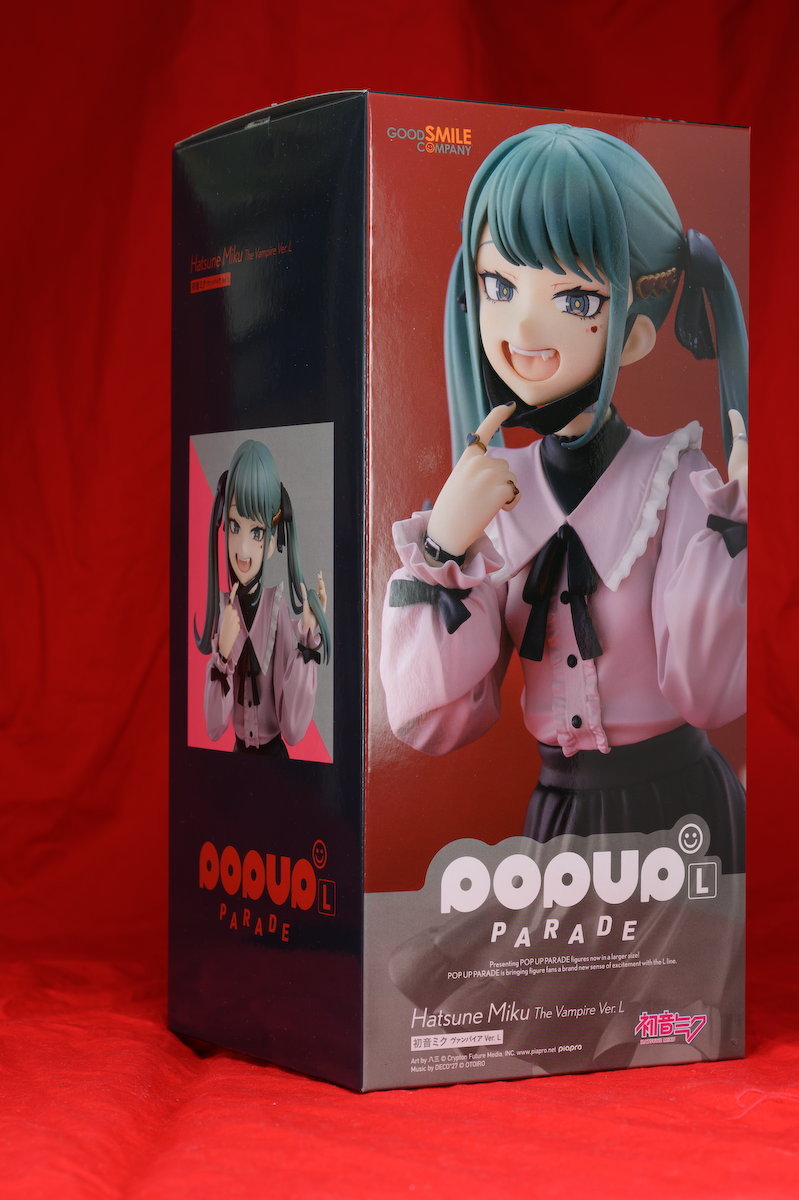 開封 POP UP PARADE 初音ミク ヴァンパイア Ver. L キャラクター・ボーカル・シリーズ01 グッドスマイルカンパニー ノンスケールフィギュア