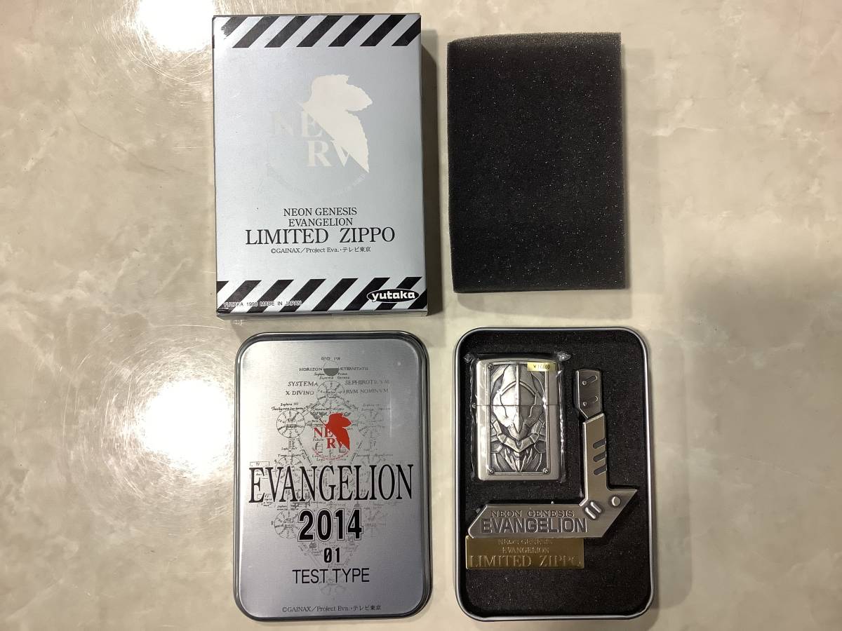 8612 未着火 Zippo ジッポライター 新世紀エヴァンゲリオン LIMITED 