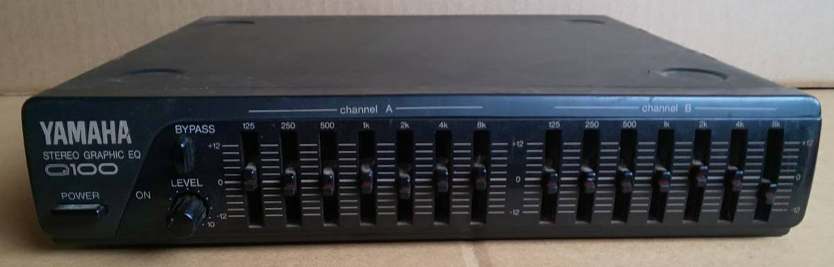 【送料無料】YAMAHA ◇ Q100　stereo graphic EQ ■ ヤマハ／ステレオグラフィックイコライザー