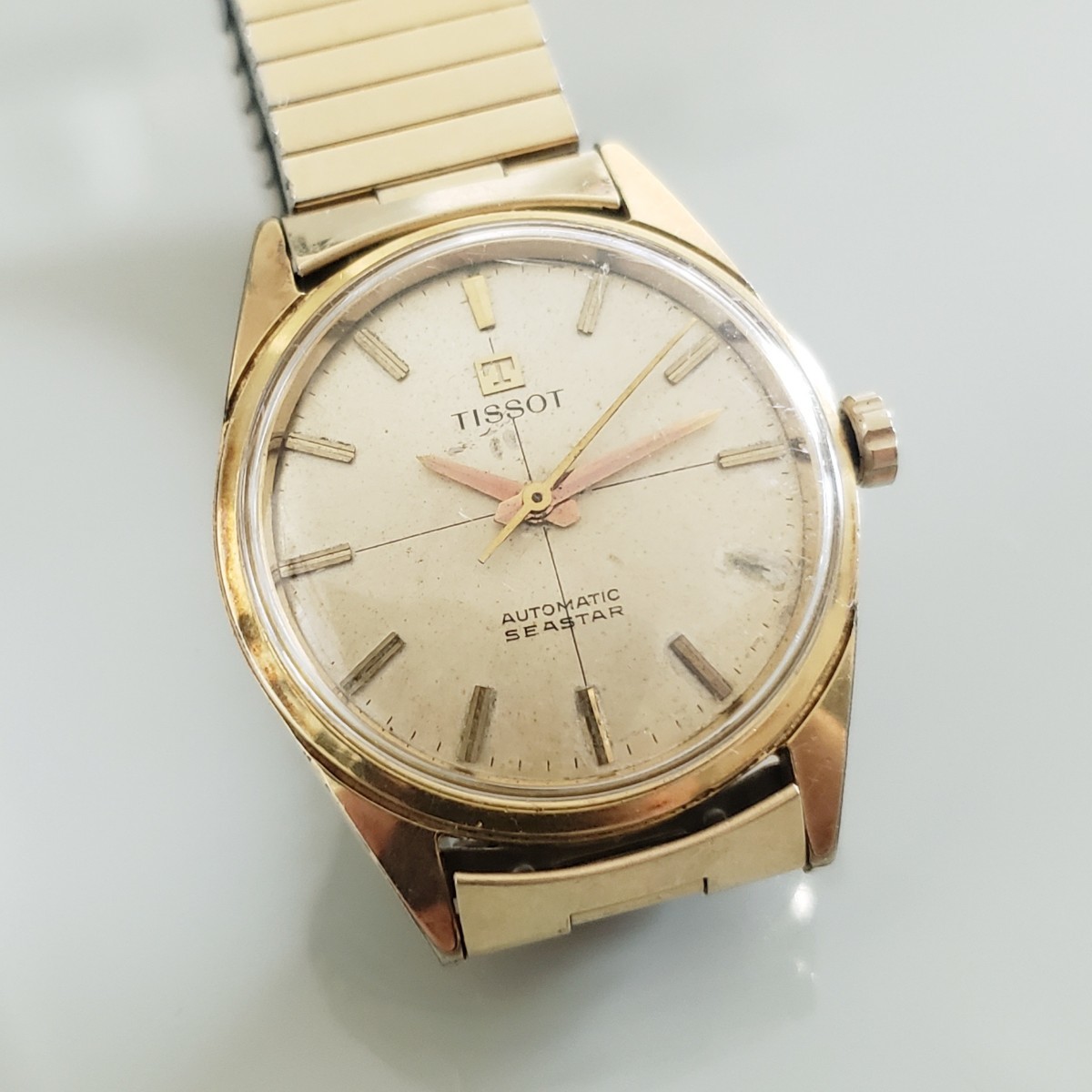 TISSOT SEASTAR ティソ シースター 腕時計 自動巻 ティソット ゴールド 