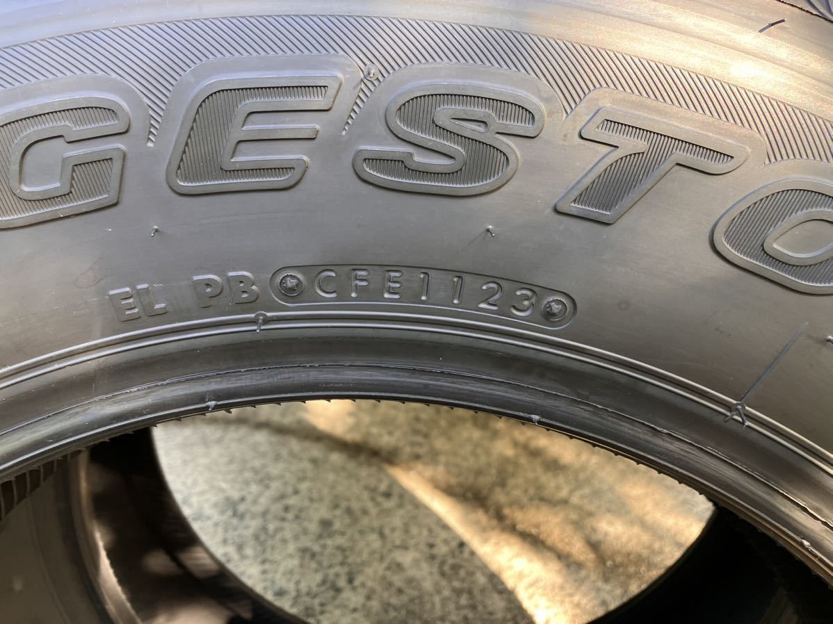 送料無料 新車外し2本セット ブリヂストン デューラー H/L 175/80R16 23年11週製造 令和5年4月納車 ジムニー純正 ② H&frasl;L ブリヂストン 新車外し バリ溝ブリヂストン 2025年製 ジムニーシエラ