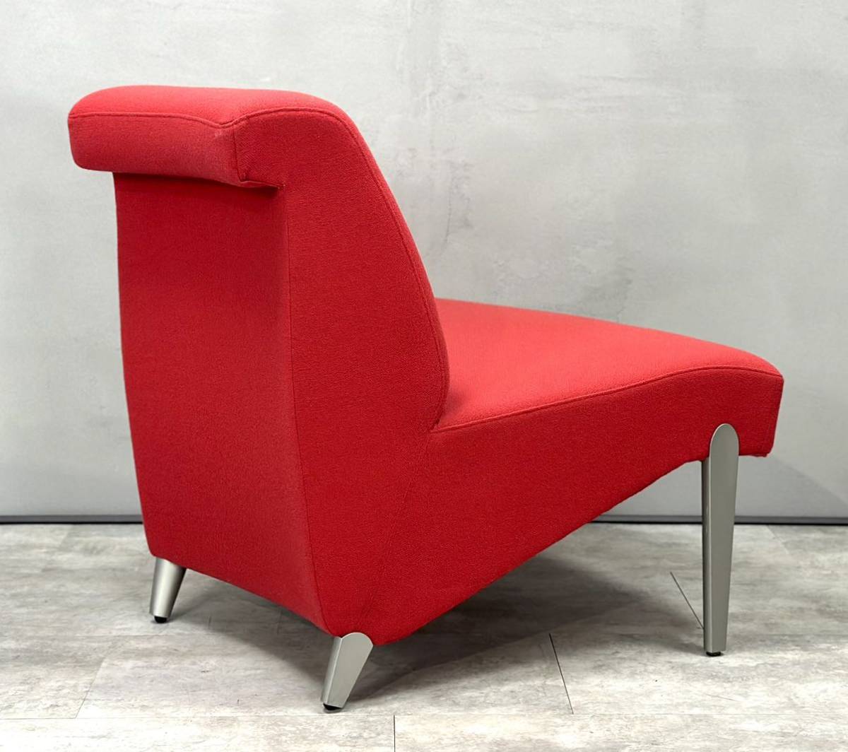 内田洋行 UCHIDA 1人掛けソファ ソファ 1P モダン 赤 一人掛けソファ