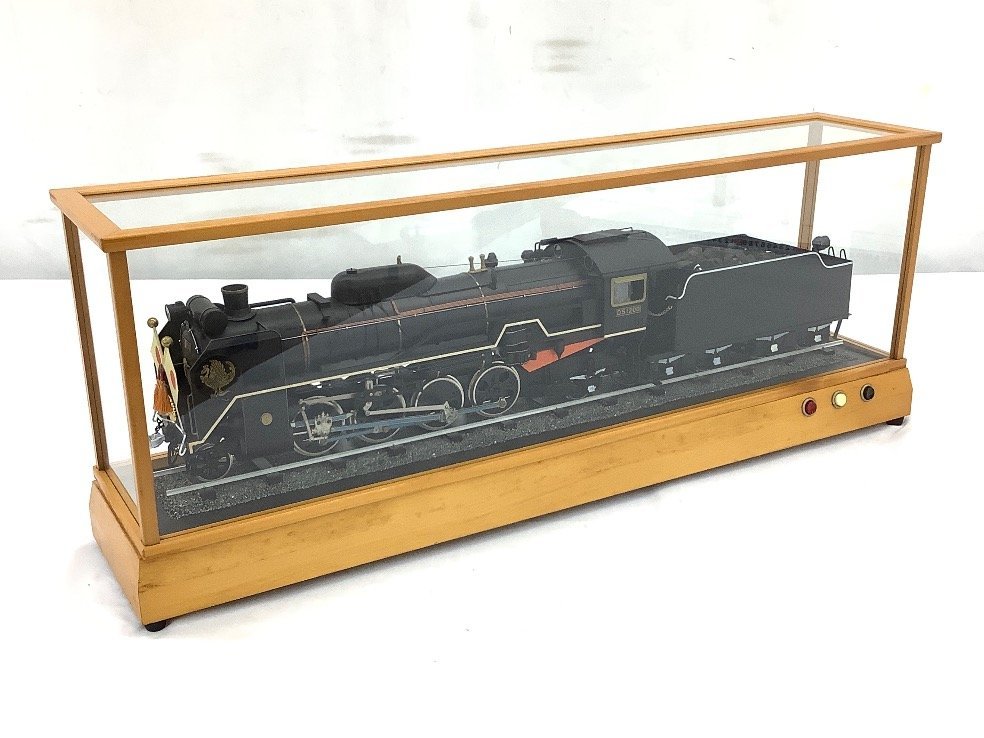 D51 お召し列車仕様模型 過熱テンダー機関車 ※車輪回転・音・光動作確認済 中古品 ACB