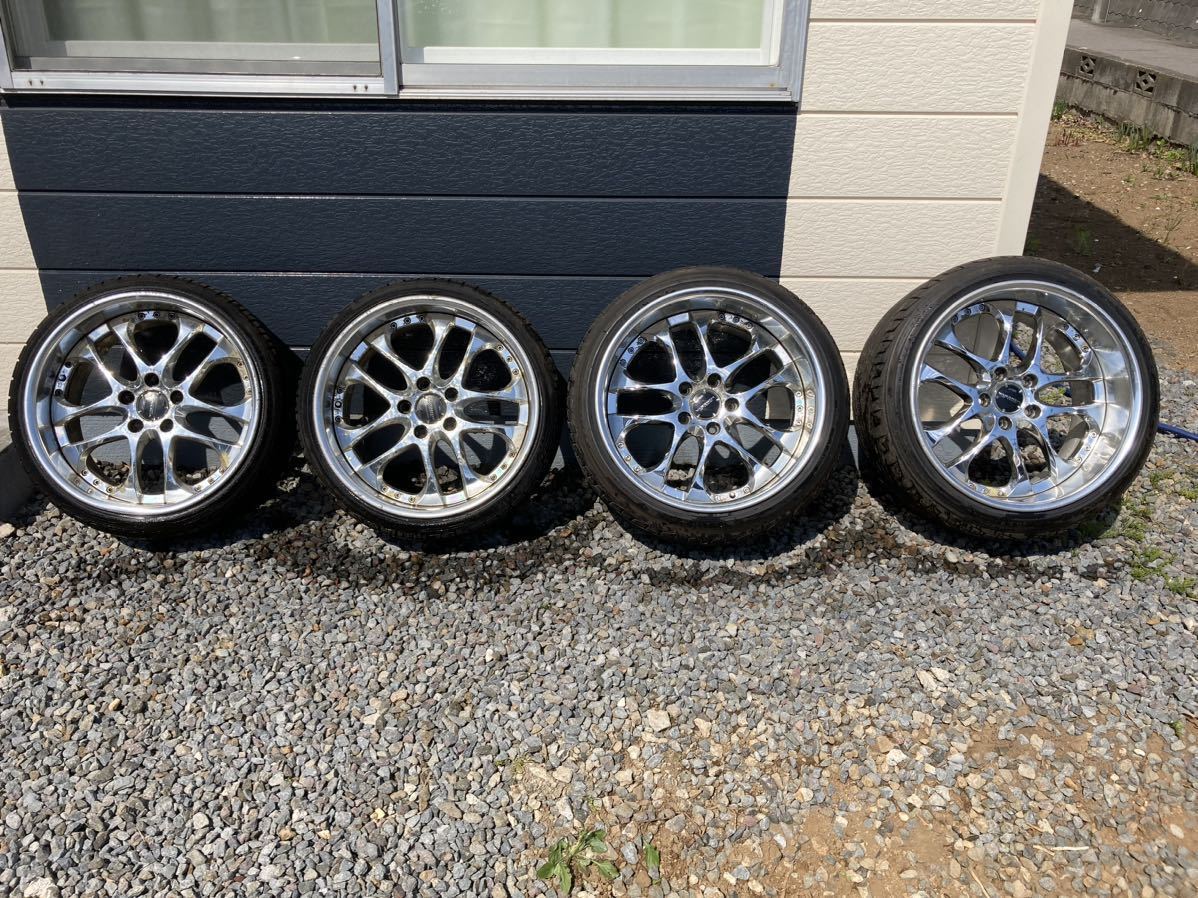 エイグルミネルバ リムのみ 18インチ 9j＋37 エイグルミネルバ リムのみ 18インチ 9j＋37 ホイールのトータル