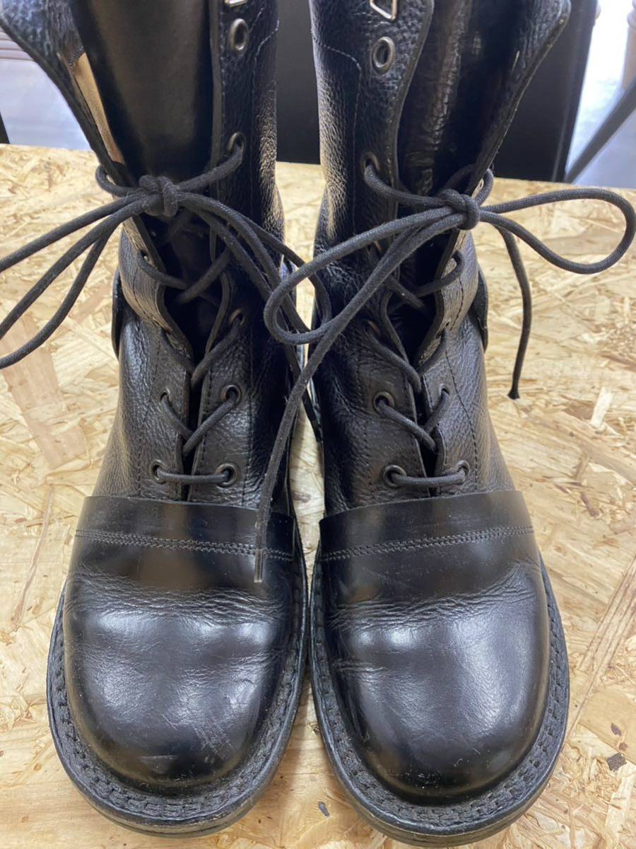 トリッペン　レースアップブーツ　ショートブーツ　ブラック　37