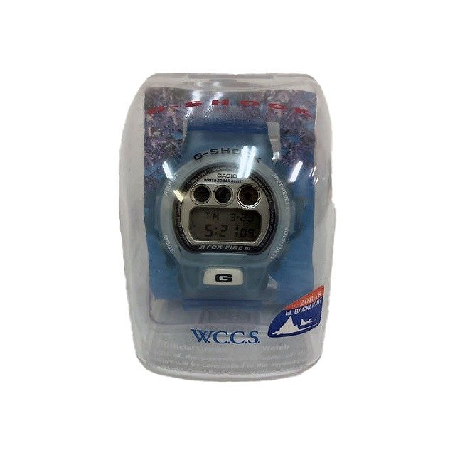 SUE71404大 ★美品★ カシオ G-SHOCK FOX FIRE 腕時計 DW-6900WC-2BT 直接お渡し歓迎
