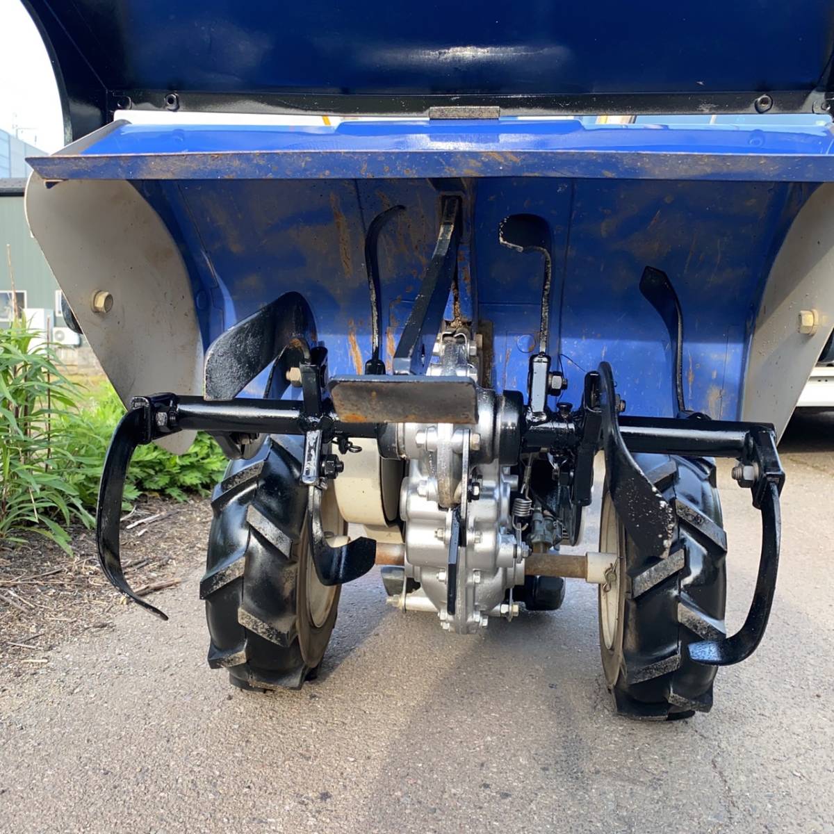 JW7】イセキ KMR35-D Myペット 耕幅450mm 3馬力 エンジン 耕運機 