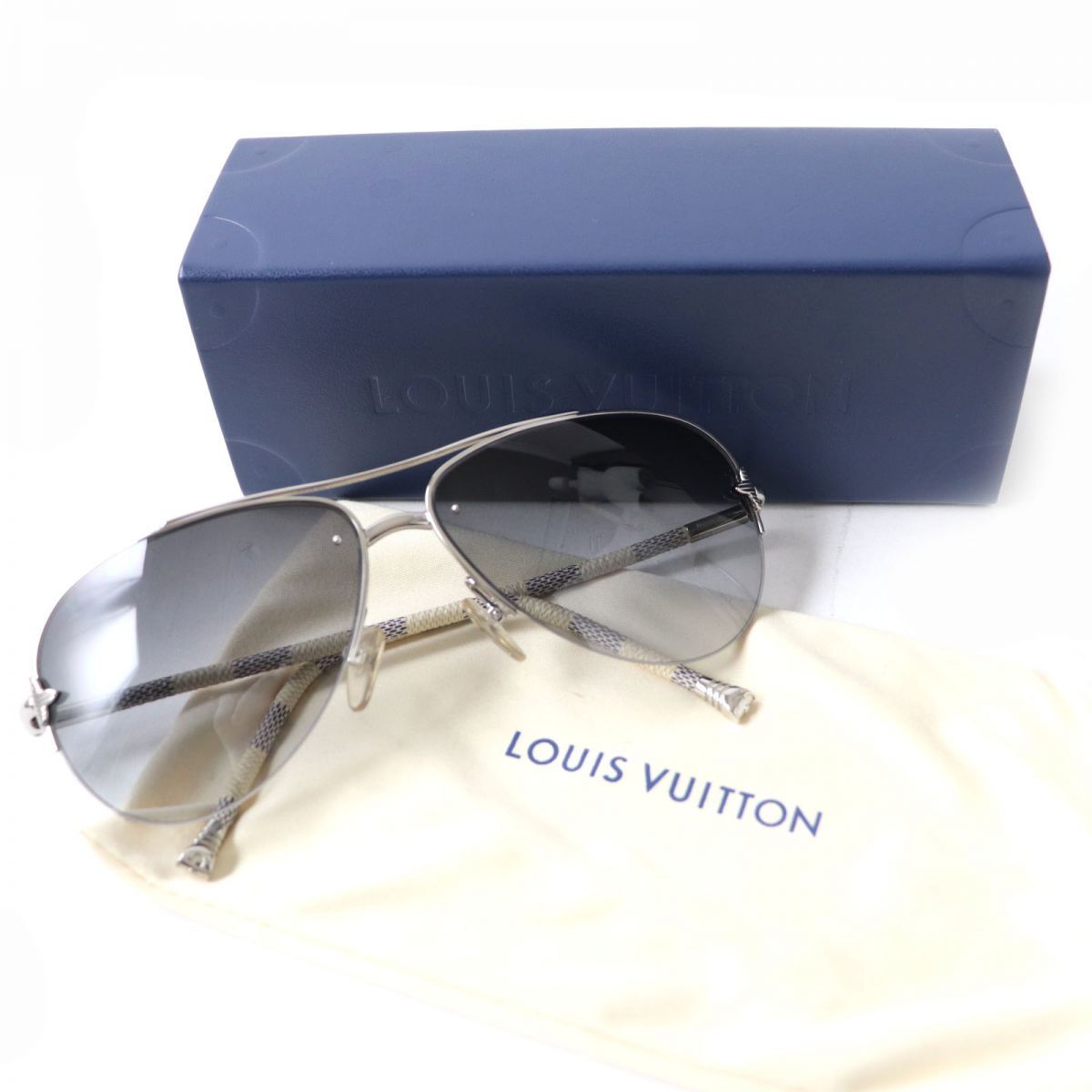 極 LOUIS VUITTON ルイヴィトン Z0570U ダミエ アズール ヴィオラ  