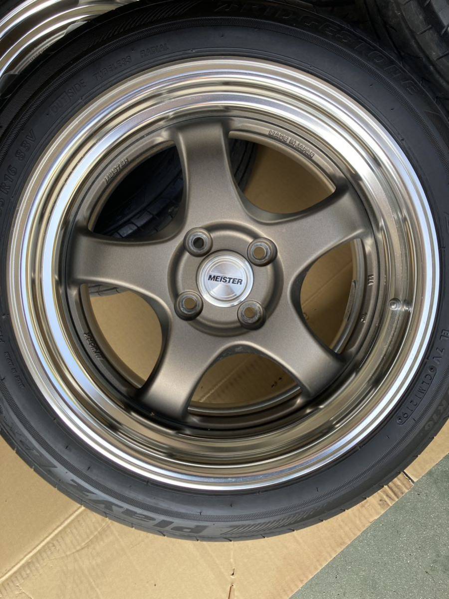 WORK MEISTER ワーク マイスター　16インチ　4穴　タイヤホイール4本セット_2