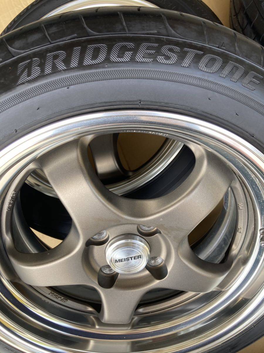 WORK MEISTER ワーク マイスター　16インチ　4穴　タイヤホイール4本セット_5