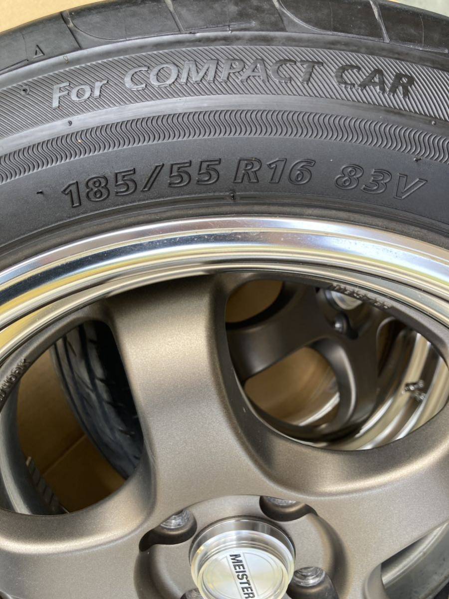 WORK MEISTER ワーク マイスター　16インチ　4穴　タイヤホイール4本セット_6