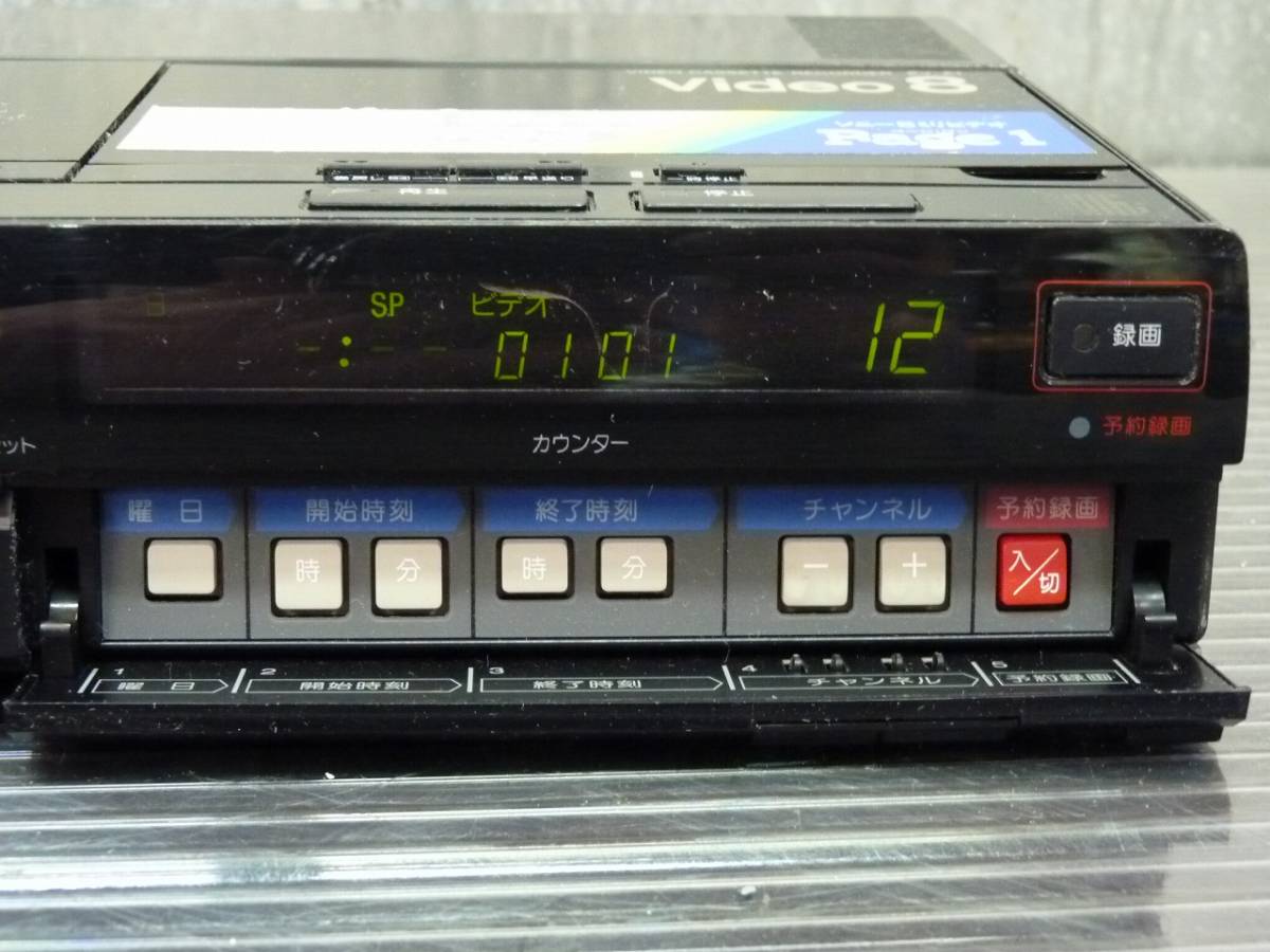 Nz04428）SONY EV-A1 Video8 ビデオカセットレコーダー 再生OK！！(8