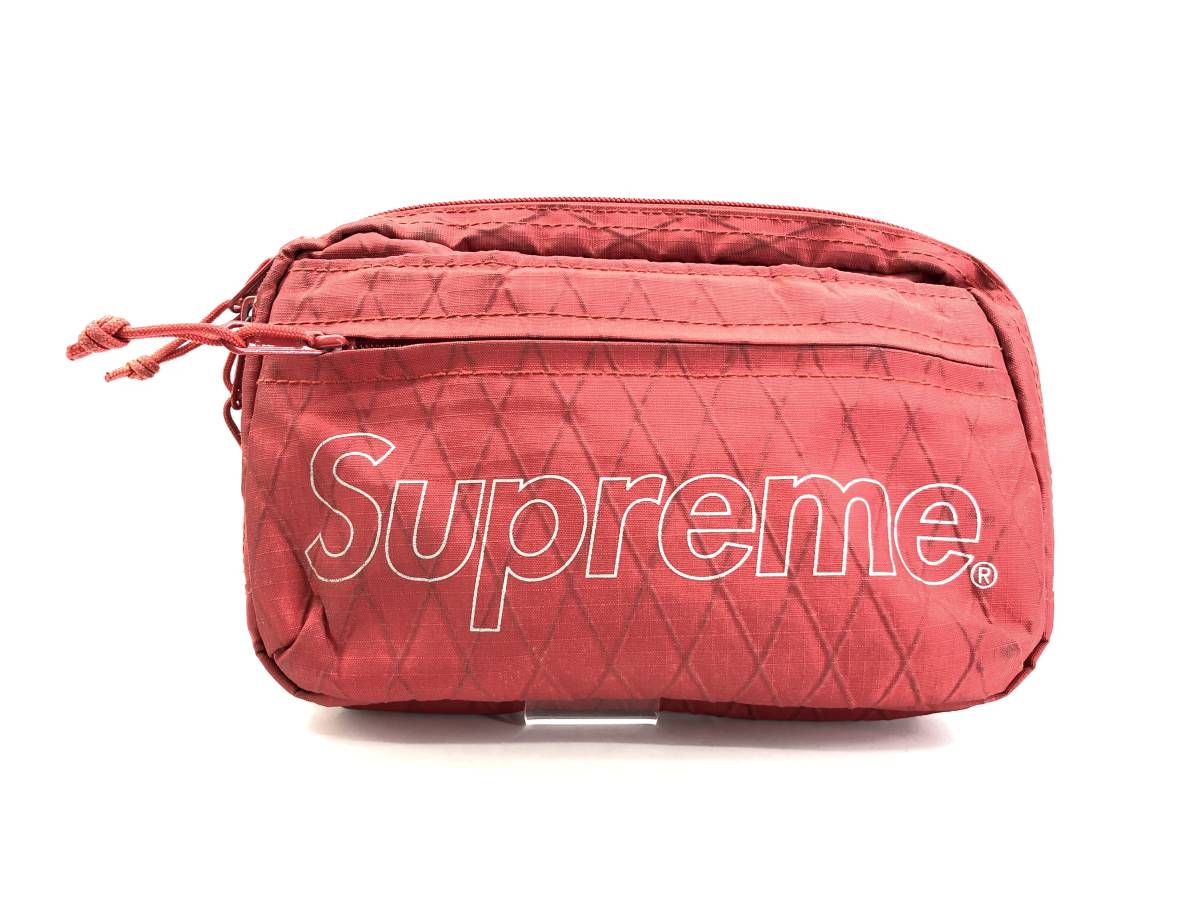 SUPREME 18AW SHOULDER BAG シュプリーム ショルダーバッグ レッド 