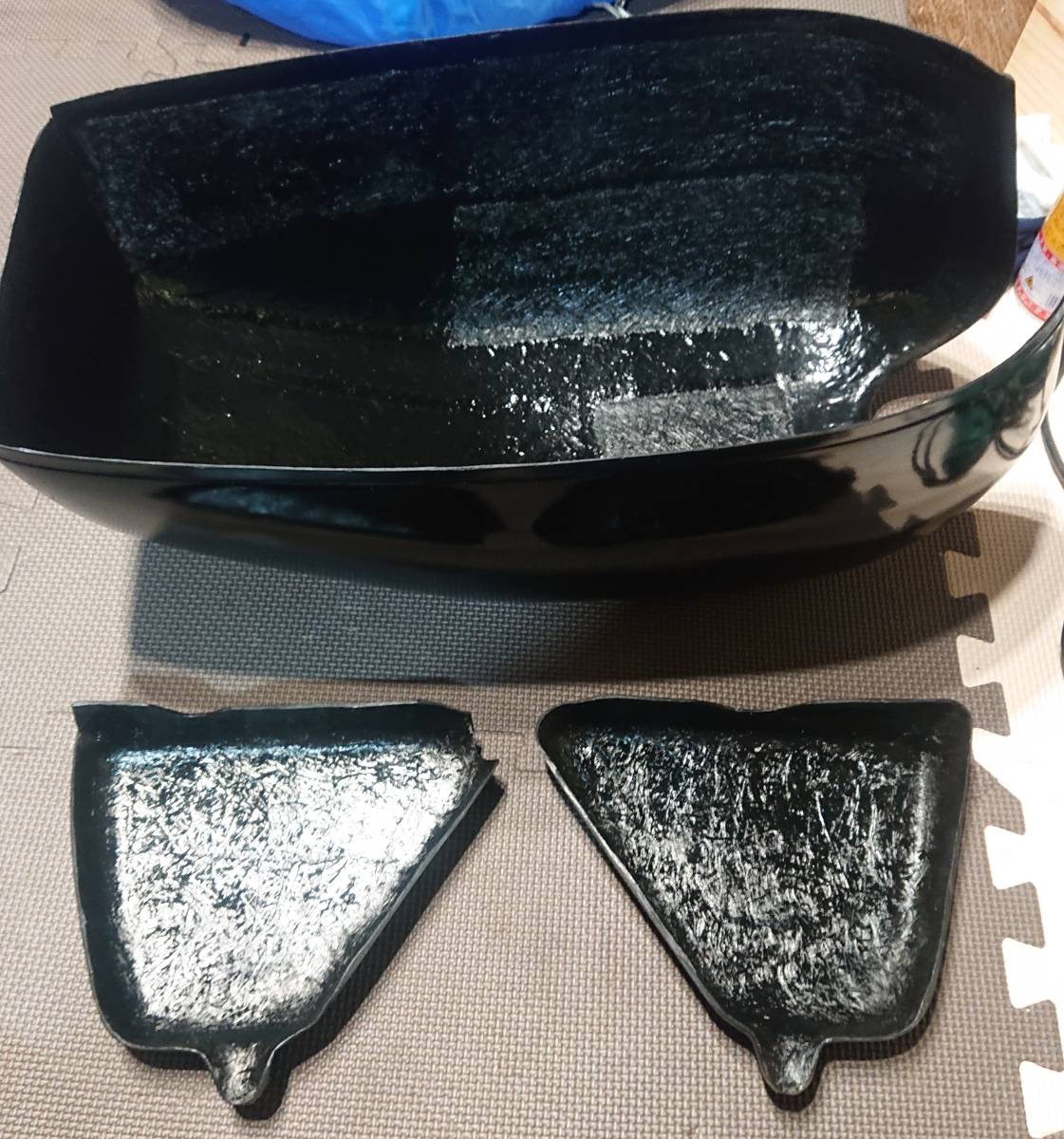 CB400F ヨンフォア タンクカバー サイドカバー FRP 補習用や流用 工作 
