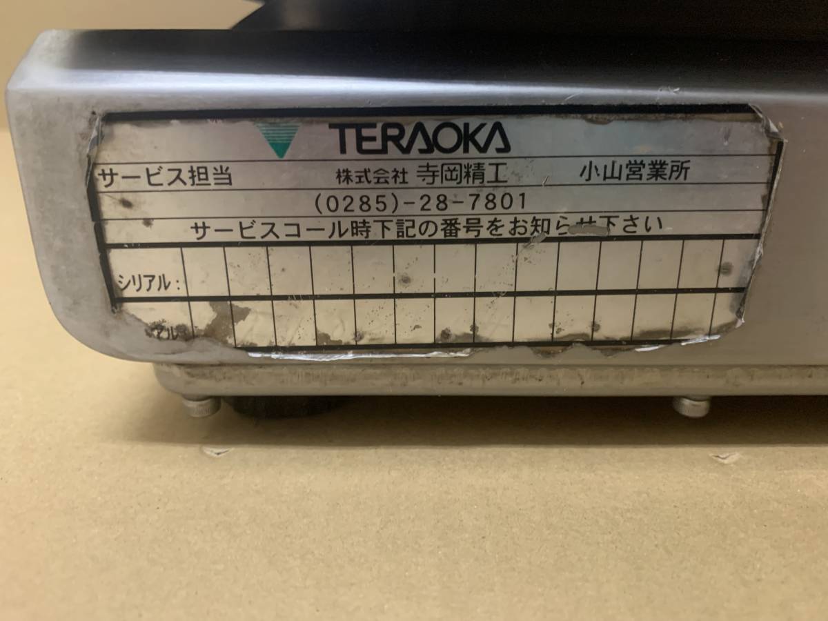 □□動作確認済□TERAOA テラオカ デジタル天秤 はかり DS-515 寺岡 
