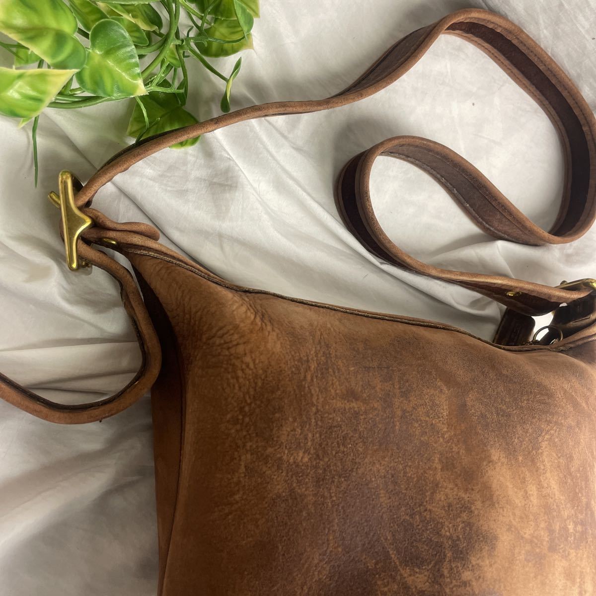 COACH オールドコーチ 9953 ショルダー ブラウン バケツ ブラウン 