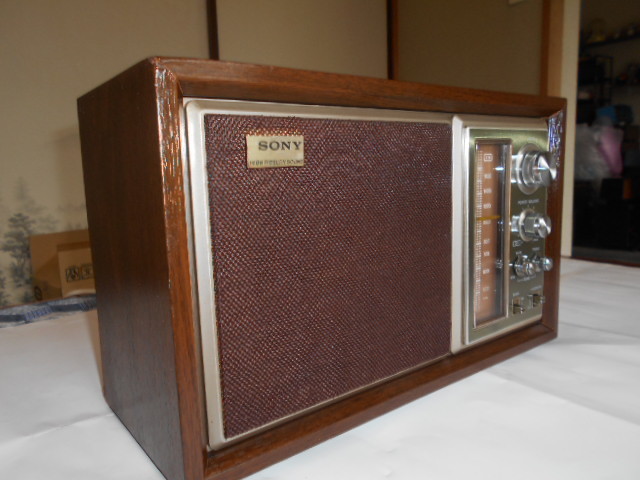 SONY ICF-9250 FM⁄AM FMも聴けますノイズガリ音ありません 公式通販