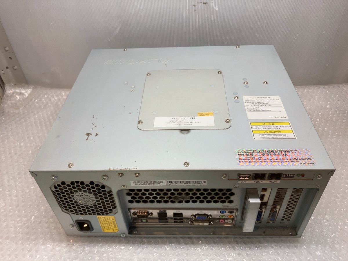 TAITO TYPE-X3 ネシカクロスライブ　アーケード　ゲーム　基板　タイトー　