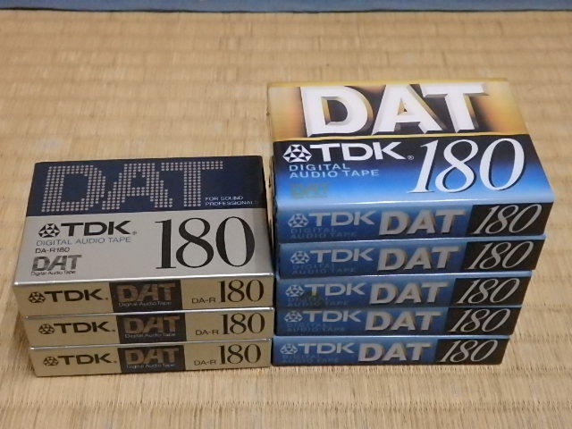〇貴重!! 未使用 DAT カセット テープ TDK DA-R180S DA-R180N for