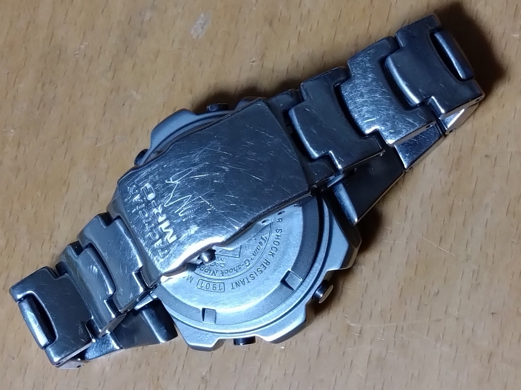 希少☆CASIO MR-G TACTICIAN MRG-1000T 限定品 KENWOOD CUP 電池交換 