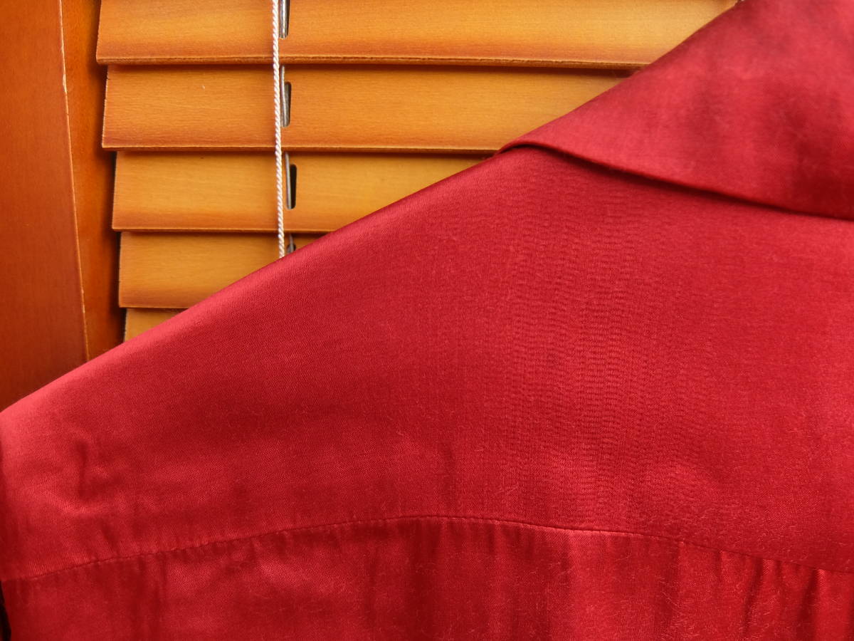 VISVIM ビズビム 18SS IRVING SHIRT S/S PEERLESS サテンシャツ 半袖