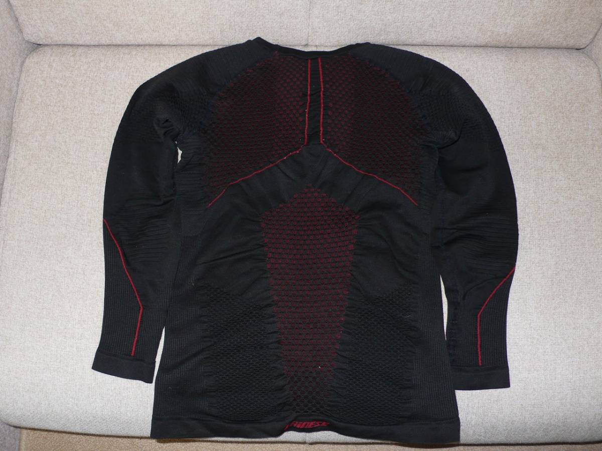 Dainese Thermo D-Core LS Tee - Shirt THERMO Base TEE Black Sleeve 