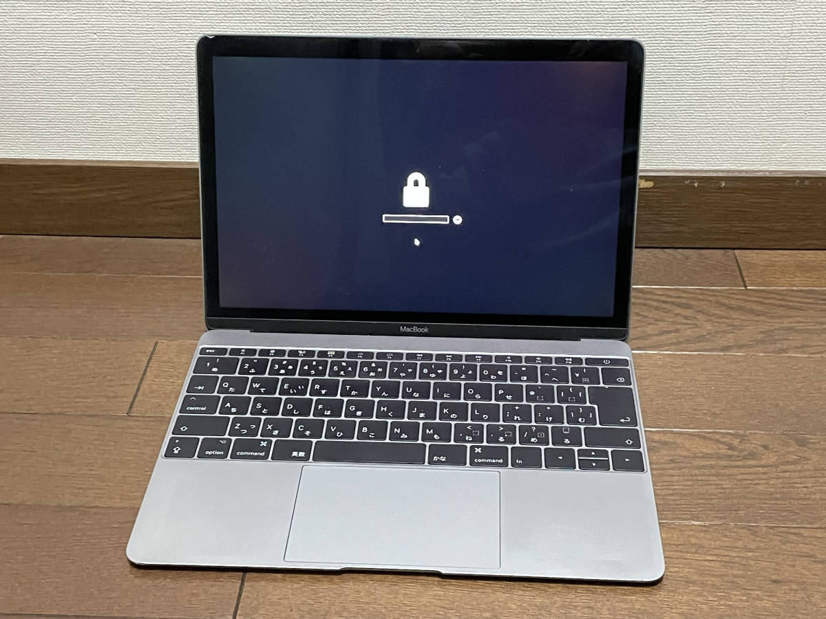 1円スタート】ジャンク Macbook Retina 12inch 2017 i5/8GB/256GB