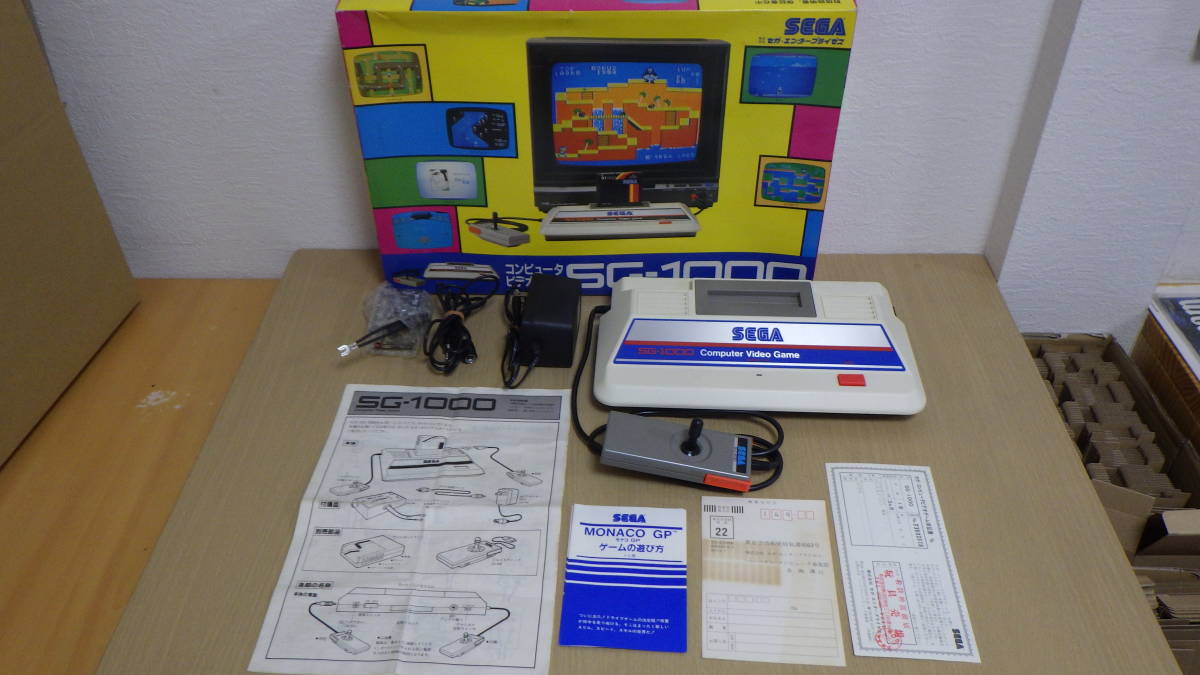 5045/T5B」 SEGA セガ コンピュータ ビデオゲーム SG-1000 外箱付き