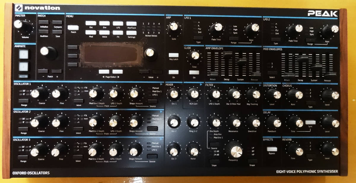 Novation Peak VA&ウェーブテーブルシンセサイザー 楽器、器材 DTM 