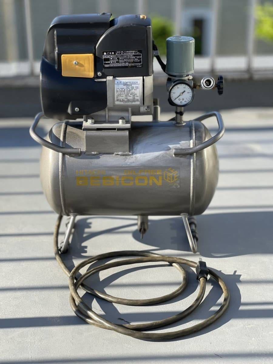 日立ベビコン HITACHI エアーコンプレッサー 0.2LE-5S 0.2LE-5S 日立