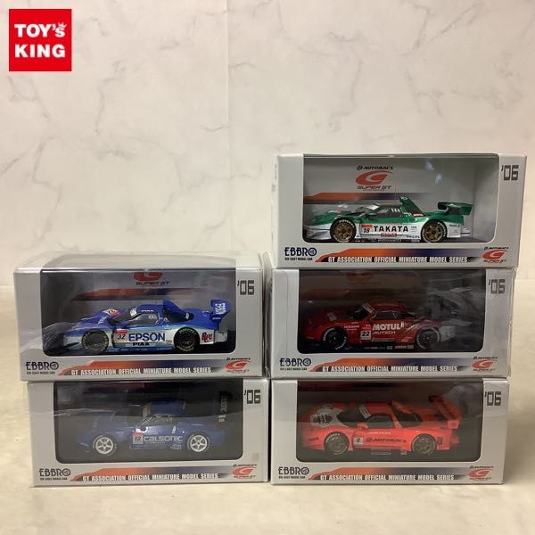 1円〜 エブロ 1/43 スーパーGT500 エプソン NSX モチュール オーテック
